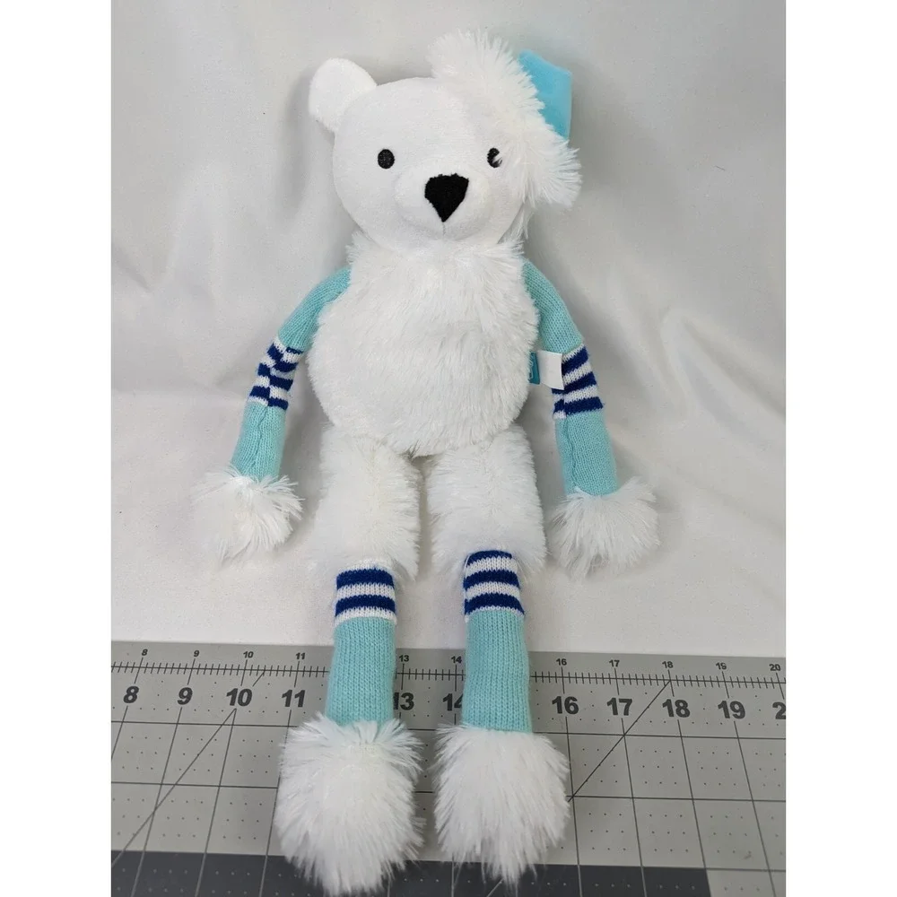 Manhattan Toy Twiggies White Polar Bear‎ Plush 16 Inch 2018 Stuffed Animal Toy